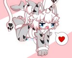 Rating: s
ID: 5669033
Date: 2025-06-26 13:24:45 -0400
Status: active
Score: 12
2025 3_fingers 3_toes ambiguous_gender anthro biped black_markings black_pawpads blue_eyes caramelcatcat changed_(video_game) colored countershade_face countershade_tail countershade_torso countershading duo feet fingers fish grey_body grey_ears hair heart_symbol looking_at_viewer marine markings midair nude open_mouth pawpads pink_pawpads requiem_shark restrained shark simple_background smile solo_focus speech_bubble squid_dog_(changed) tail three-quarter_view tiger_shark tiger_shark_(changed) toes white_body white_countershading white_hair white_inner_ear post #5669033