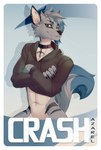 Rating: s
ID: 4139936
Date: 2023-06-29 10:06:17 -0400
Status: active
Score: 50
absurd_res anthro barbell_piercing black_ears black_nose blue_hair bottomless brown_clothing brown_topwear canid character_name cheek_tuft choker circular_barbell_piercing clothed clothing crash_azarel_(character) crossed_arms ear_piercing ear_ring facial_piercing facial_tuft front_view fur glistening glistening_eyes grey_body grey_fur grey_hair hair half-length_portrait hi_res jewelry light_body light_fur looking_at_viewer male mammal multicolored_hair navel necklace nose_piercing orange_eyes piercing portrait ring_piercing septum_piercing smile solo tan_body tan_fur text topwear tuft two_tone_hair vesper_art post #4139936