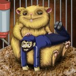 Rating: s
ID: 4206156
Date: 2023-08-01 03:03:37 -0400
Status: active
Score: 0
1:1 absurd_res beard blopkid blue_bottomwear blue_clothing blue_jacket blue_pants blue_topwear bottle bottomwear brown_body brown_fur cage clothing container cricetid critico_histerico duo facial_hair feral fur hamster hand_on_butt hand_on_head hat headgear headwear hi_res human jacket llon_miranda_(youtuber) male male/male mammal pants poroto_(critico_histerico) purple_clothing purple_hat purple_headwear rodent signature teeth topwear water_bottle post #4206156