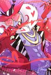 Rating: s
ID: 5240371
Date: 2024-12-13 09:51:24 -0500
Status: active
Score: 18
2024 4_arms abs akiwo778 animal_humanoid antennae_(anatomy) anthro areola arthropod arthropod_humanoid belt black_antennae black_eyebrows bottomwear clothed clothed_anthro clothed_male clothing coat detailed earless eyebrows eyewear fur glasses glistening glistening_clothing glistening_coat glistening_eyewear glistening_glasses glistening_gloves glistening_handwear glistening_jewelry glistening_necklace glistening_tongue glistening_topwear gloves gold_(metal) gold_tooth half-closed_eyes handwear happy hazbin_hotel head_tilt heart_areola heart_glasses heart_nipples heart_symbol hi_res humanoid insect insect_humanoid jewelry lepidopteran lepidopteran_humanoid long_antennae looking_at_viewer male mane manly moth moth_humanoid multi_arm multi_limb multicolored_antennae multicolored_body multicolored_fur multicolored_mane muscular muscular_anthro muscular_humanoid muscular_male narrowed_eyes navel necklace nipple_chain nipple_piercing nipples noseless open_mouth pants pecs pelvic_bone piercing portrait pose purple_background purple_body purple_skin raised_arms red_body red_eyes red_fur red_mane red_teeth red_tongue shadow sharp_teeth shirtless_anthro shirtless_humanoid shirtless_male signature simple_background smile smiling_at_viewer solo teeth thin_eyebrows tongue tongue_out toony topwear valentino_(hazbin_hotel) white_antennae white_body white_fur white_mane post #5240371