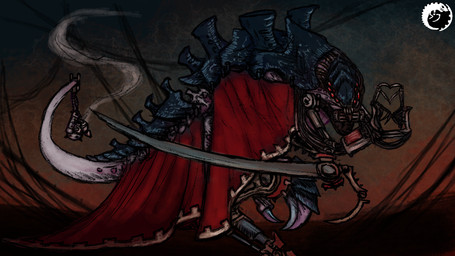 Rating: s
ID: 5703252
Date: 2025-07-12 05:50:34 -0400
Status: active
Score: 6
16:9 adeptus_mechanicus alien ambiguous_gender blade_arm carnifex_(tyranid) chitin_armor clothing cybernetics digital_drawing_(artwork) digital_media_(artwork) digital_painting_(artwork) exoskeleton feral glowing glowing_eyes gummi_art hi_res incense machine mechanical_arm melee_weapon multi_arm multi_eye multi_limb painting_(artwork) pincers polearm robe scythe solo tail tech_priest tyranid warhammer_(franchise) warhammer_40000 weapon widescreen wire post #5703252