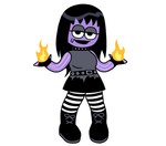 Rating: s
ID: 5544161
Date: 2025-05-02 15:38:26 -0400
Status: active
Score: 1
absurd_res alternative_fashion anthro barbel_(anatomy) bare_shoulders biped black_boots black_clothing black_fingerless_gloves black_footwear black_gloves black_hair black_handwear black_lipstick boots breasts closed_smile clothed clothed_anthro clothed_female clothing digital_drawing_(artwork) digital_media_(artwork) elemental_manipulation eyeshadow fan_character female fingerless_gloves fire fire_manipulation fish footwear full-length_portrait gloves goth grey_eyeshadow hair handwear hi_res lipstick looking_at_viewer makeup marine mouth_closed nickelodeon non-mammal_breasts portrait purple_body sairgee_(spongebob_squarepants) scrimsy shoes simple_background smile solo spongebob_squarepants standing white_background post #5544161