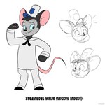 Rating: s
ID: 4508900
Date: 2024-01-01 17:49:21 -0500
Status: active
Score: 39
1:1 2024 anthro black_body black_fur blue_eyes buckteeth disney entering_public_domain fur gesture hi_res house_mouse male mammal mickey_mouse mickey_mouse_(travis_the_dragon) model_sheet mouse murid murine pawpads rat_tail rodent sailor_uniform salute solo steamboat_willie tail teeth travis_the_dragon post #4508900