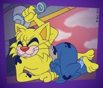 Rating: s
ID: 5398447
Date: 2025-02-26 02:59:24 -0500
Status: active
Score: 5
2025 anthro artist_name blonde_hair blue_coveralls clothed clothing coveralls digital_media_(artwork) domestic_cat eyes_closed fangs felid feline felis fur gavanzude hair hi_res holding_object holding_tool holding_wrench low-angle_view male mammal multicolored_body multicolored_clothing multicolored_fur nintendo oil red_nose repair sharp_teeth solo spitz_(warioware) tan_body tan_fur teeth text three-quarter_view tools topless two_tone_body two_tone_clothing two_tone_fur vehicle warioware whiskers wrench yellow_body yellow_ears yellow_fur post #5398447