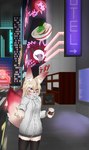Rating: s
ID: 3621062
Date: 2022-10-11 19:14:42 -0400
Status: active
Score: 24
absurd_res amber_(space_leaper) anthro armoredharpy beverage blonde_hair blue_eyes blush canid canine canis city clothed clothing coffee crosswalk cute_fangs detailed_background dipstick_tail english_text eyebrows fangs female fluffy fluffy_tail food front_view fur hair hi_res hologram inner_ear_fluff jackal japanese_text legwear looking_at_viewer mammal markings multicolored_eyes neon_lights night noodles raised_eyebrows ramen reaching_towards_viewer red_body red_fur road sidewalk solo space_leaper sweater tail tail_markings teeth text thigh_highs topwear tuft white_body white_fur yellow_eyes post #3621062