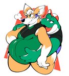 Rating: s
ID: 4908574
Date: 2024-07-09 20:14:18 -0400
Status: active
Score: 44
2020 abstract_background amphibian anthro belly belly_grab belly_rub big_belly biped black_clothing blue_eyes boot_(artist) canid canine canis clothed clothing digital_media_(artwork) duo fox fox_mccloud frog fur green_clothing green_eyes hat headgear headwear hi_res jumpsuit male mammal multicolored_body multicolored_fur nintendo open_mouth open_smile orange_body orange_fur overweight overweight_anthro overweight_male simple_background slippy_toad smile star_fox teasing teeth thick_thighs top_heavy_belly two_tone_body two_tone_fur white_body white_fur wide_hips post #4908574