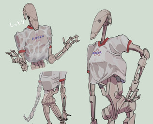 Rating: s
ID: 5688338
Date: 2025-07-05 17:09:05 -0400
Status: active
Score: 38
3_fingers b1_battle_droid battle_droid catchphrase clothing crop_top digital_drawing_(artwork) digital_media_(artwork) dj_battle_droid fingers food fruit japanese_text machine not_furry pepper_(fruit) plant robot shirt simple_background solo star_wars star_wars_insider text topwear post #5688338