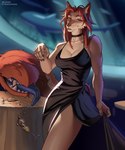 Rating: s
ID: 5436364
Date: 2025-03-16 04:08:05 -0400
Status: active
Score: 66
ahya_(legend_of_ahya) alcohol anthro aquarium beverage breasts broken_glass canid canine canis cleavage clothed clothing collar container cup dress dress_only drinking_glass female fish furniture glass glass_container glass_cup heterochromia hi_res kumir legend_of_ahya living_tail mammal marine nightclub raised_clothing raised_dress shark smile solo table tablecloth tail tail_mouth taylor_renee_wolford_(darkflamewolf) tongue tongue_out unusual_anatomy unusual_tail vivarium wine_glass wolf post #5436364