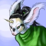 Rating: s
ID: 5294
Date: 2007-04-07 15:57:39 -0400
Status: active
Score: 1
1:1 al-mi'raj anthro big_ears chival clothed clothing female glamfur green_eyes horn langurhali simple_background solo strange-selki post #5294
