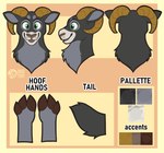 Rating: s
ID: 3481064
Date: 2022-08-01 18:27:24 -0400
Status: active
Score: 13
anthro auburn_(auburnthegoat) bovid caprine countershade_arms countershading english_text fingers fur fursuit_head gloves_(marking) goat green_eyes grey_body grey_fur hi_res hooved_fingers hooves horn male mammal markings model_sheet pink_nose simple_background smile solo text vintagecoyote post #3481064