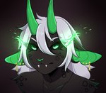 Rating: s
ID: 4644830
Date: 2024-03-08 06:07:39 -0500
Status: active
Score: 5
ambiguous_gender anthro big_ears black_sclera bust_portrait colored_fire dark_body dark_fur ear_piercing ear_ring fangs female_(lore) fire flaming_eyes fur green_eyes green_fire green_flesh green_horn green_nose hair hi_res horn markings piercing portrait ring_piercing signature solo spots spotted_body spotted_fur swanlake teeth texera_(giantburger) veena white_hair post #4644830