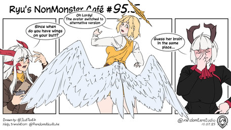 Rating: s
ID: 5710907
Date: 2025-07-15 16:47:00 -0400
Status: active
Score: 4
angel angel_humanoid animal_humanoid black_clothing black_shirt black_topwear clothing comic demon demon_humanoid dragon dragon_humanoid feathered_wings feathers female group halo holly_greatman_(randomtanstudio) horn humanoid humanoid_pointy_ears mythological_creature mythological_scalie mythology pointy_ears randomtanstudio red_ears red_horn ryu_(randomtanstudio) scalie shirt topwear trio vassago_(randomtanstudio) wings post #5710907