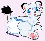 Rating: s
ID: 4137293
Date: 2023-06-27 22:37:48 -0400
Status: active
Score: 34
2023 age_regression aged_down ageplay aliasing black_body black_fur black_nose blue_eyes blush butt clothed clothing colored_line_art diaper diaper_only digital_drawing_(artwork) digital_media_(artwork) dipstick_ears ear_markings english_text eyelashes feet felid feral flat_colors foot_focus fur hi_res infantilism jackrabbit_(artist) kimba kimba_the_white_lion lion looking_back male mammal microsoft_paint_(artwork) multicolored_ears open_mouth osamu_tezuka pantherine pawpads pink_background pink_blush pink_inner_ear pink_pawpads pink_tongue presenting presenting_hindquarters roleplay round_ears signature simple_background solo tail tail_tuft text toddler tongue topless tuft wearing_diaper white_body white_fur young young_feral young_male post #4137293
