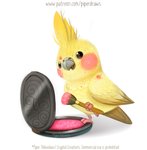 Rating: s
ID: 2645644
Date: 2021-03-08 21:48:04 -0500
Status: active
Score: 28
2021 ambiguous_gender applying_makeup avian beady_eyes bird blush blush_(makeup) brown_body brown_eyes brown_feathers brush cockatiel cockatoo compact digital_media_(artwork) digital_painting_(artwork) feathered_wings feathers feral makeup open_mouth painting_(artwork) parakeet parrot personal_grooming pink_body pink_feathers piper_thibodeau simple_background solo text true_parrot url white_background wings yellow_body yellow_feathers post #2645644