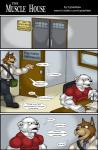 Rating: s
ID: 742366
Date: 2015-10-06 17:46:36 -0400
Status: active
Score: 3
anthro bear brown_body brown_fur canid canine canis comic cyberklaw dialogue duo english_text fur furnation greeting male mammal muscular polar_bear text ursine wolf post #742366