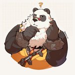 Rating: s
ID: 5537292
Date: 2025-04-29 02:20:33 -0400
Status: active
Score: 8
1:1 2025 anthro asian_clothing bear black_body black_fur chinese_clothing clothing dododoonut east_asian_clothing fur giant_panda half-length_portrait hi_res male mammal mihoyo multicolored_body multicolored_fur overweight overweight_male pan_yin_hu portrait question_mark scratching_head shirt simple_background solo thiren topwear two_tone_body two_tone_fur white_background white_body white_fur yellow_clothing yellow_shirt yellow_topwear zenless_zone_zero post #5537292