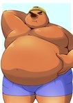 Rating: s
ID: 5131796
Date: 2024-10-22 09:13:04 -0400
Status: active
Score: 22
2024 animal_crossing anthro armor belly big_belly biped bottomwear brown_body clothing eulipotyphlan eyes_closed headgear helmet hi_res humanoid_hands kemono male mammal marumu_5656 mole_(animal) moobs mr._resetti nintendo obese obese_male overweight overweight_male shorts simple_background solo post #5131796