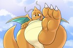 Rating: s
ID: 3839231
Date: 2023-01-28 04:02:32 -0500
Status: active
Score: 38
2023 3_toes ambiguous_gender barefoot belly claws cloud dragonite feet first_person_view foot_focus foreshortening generation_1_pokemon gobanire grin half-closed_eyes hi_res imminent_stomp looking_at_viewer looking_down looking_down_at_viewer narrowed_eyes nintendo perspective plantigrade pokemon pokemon_(species) sky smile smiling_at_viewer smirk smirking_at_viewer soles solo stomping_viewer toe_claws toes underfoot wings post #3839231