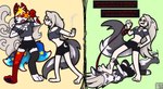 Rating: s
ID: 4849639
Date: 2024-06-13 08:12:18 -0400
Status: active
Score: 13
absurd_res animal_humanoid anthro canid canid_humanoid canine canine_humanoid canis cigarette degradation duo english_text feet female female/female fur grey_body grey_fur helluva_boss hi_res human human_on_anthro humanoid interspecies kauko_(andrewneo) leash loona_(helluva_boss) mammal mammal_humanoid nx-42 pale_skin smoke text transformation wolf wolf_humanoid post #4849639