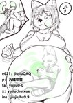 Rating: s
ID: 5666299
Date: 2025-06-25 05:54:38 -0400
Status: pending
Score: 7
anthro belly big_belly big_breasts breasts canid canine canis chloe_(cakeinferno) duo female fox group hair human humanoid magic male male/female mammal text trio vore wolf yujiuchuixue zoe_(cakeinferno) post #5666299