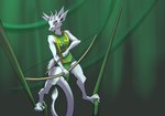 Rating: s
ID: 3254533
Date: 2022-04-01 21:14:09 -0400
Status: active
Score: 12
4_ears 5_toes alien archer arrow_(weapon) barefoot bow_(weapon) carrioncat claws feet female forest fur hi_res horn jungle long_tail multi_ear plant ranged_weapon sek_(species) snout solo tail toes tree vines weapon white_body white_fur yari_litten_ve'rek post #3254533