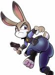 Rating: s
ID: 1325557
Date: 2017-09-09 22:45:42 -0400
Status: active
Score: 36
absurd_res action_pose anaugi anthro big_butt butt clothing disney eyelashes female frown fur grey_body grey_fur gun hi_res judy_hopps kiss_my_ass lagomorph leporid looking_back mammal pawpads pink_pawpads police police_uniform pose purple_eyes rabbit ranged_weapon simple_background solo uniform weapon white_background white_body white_fur zootopia post #1325557