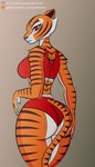 Rating: s
ID: 5558174
Date: 2025-05-08 16:40:16 -0400
Status: active
Score: 31
absurd_res anthro big_butt bikini breasts butt calvin_klein clothing dreamworks felid female fur hi_res kung_fu_panda lazydynamisme mammal master_tigress pantherine solo striped_body striped_fur stripes swimwear tail text tiger two-piece_swimsuit url wide_hips post #5558174