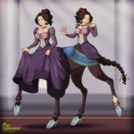 Rating: s
ID: 2987231
Date: 2021-10-22 14:19:24 -0400
Status: active
Score: 2
1:1 alexis_(twotaur) andrea_(twotaur) braided_tail castle centaur choker clothing conjoined dress duo ear_piercing ear_ring equid equid_taur equine european_mythology female footwear frankly-art greek_mythology hair high_heels hoof_heels hooves humanoid humanoid_taur inside jewelry jvry8c mammal mammal_taur merging mythology necklace piercing ponytail princess ring_piercing royalty shoes sibling_(lore) tail taur twins_(lore) two_taur unusual_taur post #2987231