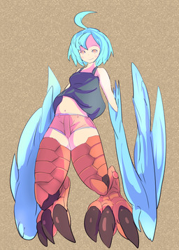 Rating: s
ID: 4776427
Date: 2024-05-11 11:46:51 -0400
Status: active
Score: 26
2021 absurd_res ahoge avian blue_body blue_feathers blue_hair blush bottomwear breasts closed_smile clothed clothing european_mythology eyebrow_through_hair eyebrows feathered_wings feathers feet female greek_mythology hair harpy hi_res hinekure7 hotpants humanoid monster_girl_(genre) monster_musume mouth_closed mythological_avian mythological_creature mythology navel papi_(monster_musume) pattern_background scuted_legs scutes shirt shorts simple_background smile solo talons tan_bottomwear tan_clothing tank_top text toes topwear translucent translucent_hair wings yellow_eyes post #4776427