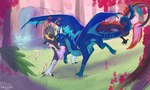 Rating: s
ID: 5655881
Date: 2025-06-20 15:12:29 -0400
Status: active
Score: 10
akira_(akiraderg) ambiguous/ambiguous ambiguous_gender antlers black_claws blue_body blue_fur blue_mane blue_scales claws detailed_background dragon duo eastern_dragon feral fur furred_dragon furred_scalie grass grey_body grey_fur hi_res hollyvardia horn mane membrane_(anatomy) membranous_wings mythological_creature mythological_scalie mythology plant scales scalie ventral_scales white_body white_fur white_horn wings yellow_eyes post #5655881