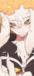 Rating: s
ID: 5668329
Date: 2025-06-26 02:37:31 -0400
Status: active
Score: 39
2023 ambiguous_anthro ambiguous_gender anthro asriel_dreemurr_(god_form) black_clothing black_markings black_robe black_sclera boss_monster_(undertale) bovid bust_portrait caprine chest_tuft claws clothed clothing colored digital_media_(artwork) eyelashes finger_claws floppy_ears flower flower_crown front_view fur goat head_tuft hi_res holding_jewelry holding_necklace holding_object jewelry kemono koyashaka locket mammal markings monotone_body monotone_fur necklace plant portrait pupils robe shaded solo tuft undertale undertale_(series) white_body white_claws white_ears white_eyes white_fur post #5668329
