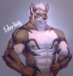Rating: s
ID: 5501824
Date: 2025-04-13 17:27:36 -0400
Status: active
Score: 13
2019 abs anthro beard beard_ponytail biceps canid canine canis character_name ederwolf facial_hair fur grey_body grey_fur hair hands_on_hips male mammal muscular muscular_anthro muscular_male nipple_piercing nipple_ring nipples pecs piercing ring_piercing smile solo striped_body striped_fur stripes text white_body white_fur white_hair wolf xevier_gilbert post #5501824