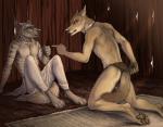 Rating: s
ID: 643895
Date: 2015-04-23 18:23:45 -0400
Status: active
Score: 33
2015 4_toes 5_fingers ahsan anthro black_body black_fur black_stripes bottomwear brown_body brown_eyes brown_fur canid canine canis claws clothed clothing collar detailed_background duo feet fingers fist fur golden_jackal grey_body grey_eyes grey_fur hindpaw hyena inside jackal kadar kneeling loincloth male mammal metal_collar pants pawpads paws red_lantern rukis sitting story story_in_description striped_body striped_hyena stripes toe_claws toes topless post #643895