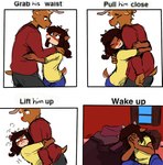 Rating: s
ID: 3563475
Date: 2022-09-12 20:31:12 -0400
Status: active
Score: 316
anthro blush bodily_fluids clothing countershading crying darter_(the-minuscule-task) deer dream duo english_text female hug male male/female mammal new_world_deer raised_tail red_nose reindeer romantic rue_(the-minuscule-task) sad tail tears text the-minuscule-task post #3563475