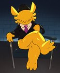 Rating: s
ID: 5153766
Date: 2024-11-01 10:02:33 -0400
Status: active
Score: 49
a_hat_in_time argon_vile avian basic_instinct bottomless chair clothed clothing crossed_legs eyeless feet foot_focus furniture hat headgear headwear hi_res jacket looking_at_viewer male necktie partially_clothed sharp_teeth sitting slightly_chubby solo suggestive_pose teeth the_conductor_(ahit) topwear yellow_body post #5153766