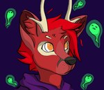 Rating: s
ID: 5553071
Date: 2025-05-06 13:11:21 -0400
Status: active
Score: 0
anthro antlers canid canine clothed clothing dabblefox deer digital_media_(artwork) fox fur ghost hair headshot_portrait horn mammal portrait simple_background spirit post #5553071