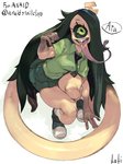 Rating: s
ID: 2253749
Date: 2020-05-12 15:44:54 -0400
Status: active
Score: 31
1_eye 2020 5_fingers absurd_res ata_(anaid) big_eyes big_tail biped black_body black_hair black_skin black_tongue bottomwear clothed clothing crouching cyclops english_text eyelashes female fingers footwear front_view fully_clothed gloves_(marking) green_bottomwear green_clothing green_eyes green_shirt green_skirt green_topwear hair hi_res high-angle_view humanoid koki legwear long_hair long_tail long_tongue longtailclops looking_at_viewer mammal markings monster_girl_(genre) multicolored_body multicolored_skin multicolored_tongue necktie noseless open_mouth open_smile pink_tongue sharp_teeth shirt shoes signature simple_background skirt smile sneakers socks solo tail tailclops_(species) tan_body tan_skin teeth text tongue tongue_out topwear two_tone_body two_tone_skin two_tone_tongue white_background post #2253749
