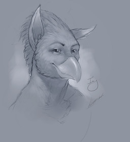Rating: s
ID: 5715061
Date: 2025-07-17 14:55:11 -0400
Status: active
Score: 2
anthro avian beak bust_portrait darkgem front_view glistening glistening_eyes gryphon head_feathers male male_anthro monochrome mouth_closed mythological_avian mythological_creature mythology portrait signature simple_background sketch solo post #5715061