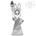 Rating: s
ID: 5114169
Date: 2024-10-14 11:40:25 -0400
Status: active
Score: 21
1:1 2024 anthro cheek_tuft clothed clothing cosplay dipstick_ears disney dress ear_markings european_rabbit facial_tuft female fur greyscale hatakeclarissarts hi_res holding_object holding_torch judy_hopps lagomorph leporid looking_at_viewer mammal monochrome multicolored_body multicolored_ears multicolored_fur oryctolagus rabbit simple_background smile solo standing statue_of_liberty torch tuft two_tone_body two_tone_fur zootopia post #5114169