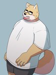 Rating: s
ID: 4214122
Date: 2023-08-04 23:41:21 -0400
Status: active
Score: 5
2023 3:4 anthro bottomwear canid canine canis clothing domestic_dog eyewear facial_hair glasses hi_res kemono kick_(artist) male mammal mustache shirt shorts slightly_chubby solo tongue tongue_out topwear post #4214122