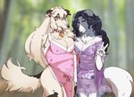 Rating: s
ID: 5606038
Date: 2025-05-29 02:39:49 -0400
Status: active
Score: 19
anthro asian_clothing bell bell_collar borzoi bovid bovine breasts canid canine canis cattle claws clothed clothing collar domestic_dog duo east_asian_clothing female female/female floral_pattern fur gesture grey_body grey_fur hair hand_gesture headgear hi_res horn hunting_dog hybrid japanese_clothing kimono long_hair looking_at_viewer mammal markings multicolored_body multicolored_fur nails neck_tuft oxana_(cowface) photo_background photography_(artwork) pink_outfit purple_eyes purple_outfit ra13us sighthound smile spots spotted_body spotted_fur tail tail_fluff teeth tuft v_sign yellow_eyes post #5606038