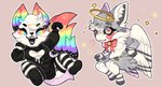 Rating: s
ID: 5413341
Date: 2025-03-05 07:50:57 -0500
Status: active
Score: 11
alternative_fashion angel anthro bell bell_collar bow_ribbon chibi clothing collar duo felid feline female fur greaserdemon legwear mammal multicolored_body multicolored_fur rainbow_body rainbow_fur scene_(fashion) sparklefur sparkles stockings sweater topwear wings post #5413341