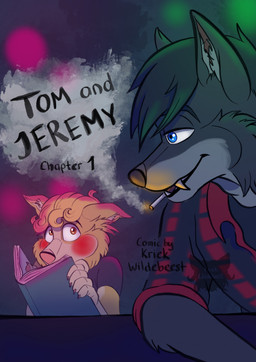 Rating: s
ID: 5673469
Date: 2025-06-28 14:06:34 -0400
Status: active
Score: 7
artist_logo blue_eyes blush book border_collie brown_eyes canid canine canis cigarette clothing collie comic cover cover_art cover_page curled_bangs curly_hair domestic_dog duo english_text eye_contact fangs fur hair herding_dog hi_res hiding_behind_object holding_book holding_object hybrid jeremy_(kriek_wildebeest) kriek_wildebeest logo looking_at_another male mammal pastoral_dog sheepdog shirt smoke smoking smoking_cigarette teeth text tom_(kriek_wildebeest) topwear wolf yellow_body yellow_fur post #5673469