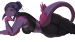 Rating: s
ID: 5443993
Date: 2025-03-19 16:34:05 -0400
Status: active
Score: 19
2025 abby_(gvh) absurd_res amber_eyes anthro big_breasts big_butt black_bottomwear black_clothing black_pants bottomwear bra breasts bubble_butt butt clothing curvy_figure digital_drawing_(artwork) digital_media_(artwork) dinosaur dromaeosaurid elbow_feathers eyelashes feathered_dinosaur feathered_scalie feathered_tail feathers female glistening glistening_body glistening_scales goodbye_volcano_high hair hair_bun halter_top hi_res long_tail looking_at_viewer midriff pants prehistoric_species puffycrow purple_body purple_hair purple_scales reptile scales scalie simple_background smile snout solo sports_bra tail theropod thick_thighs underwear utahraptor voluptuous voluptuous_anthro voluptuous_female white_background wide_hipped_anthro wide_hipped_female wide_hips yoga_pants post #5443993