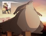 Rating: s
ID: 4770977
Date: 2024-05-08 17:09:18 -0400
Status: active
Score: 11
4_toes absurd_res anthro atimist belly big_belly biped black_bottomwear black_clothing black_shorts bottomwear bridge brown_body brown_fur canid canine city claws clothing cutaway digital_drawing_(artwork) digital_media_(artwork) duo feet finger_claws fox fur hi_res huge_belly larger_anthro larger_male licking licking_lips macro male mammal mosin mosin_(character) mustelid nude otter paws pictographics red_clothing red_shirt red_t-shirt red_topwear shirt shorts sitting_on_shoulder size_difference sky smaller_anthro smaller_male smile speech_bubble standing t-shirt tail toe_claws toes tongue tongue_out topwear yellow_body yellow_fur post #4770977