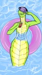Rating: s
ID: 5563030
Date: 2025-05-10 18:44:44 -0400
Status: active
Score: 2
9:16 anthro apode beverage caustics claws clothing draconcopode eyewear female flat_chested glass glasses green_body green_scales hat headgear headwear hi_res holding_object ice legless looking_at_viewer naga nude pool pupils purple_clothing purple_hat purple_headwear relaxing reptile scales scalie serpentine simple_background slit_pupils snake soda solo tobiasnana water_float wearing_glasses wet yellow_body yellow_scales yellow_sclera post #5563030
