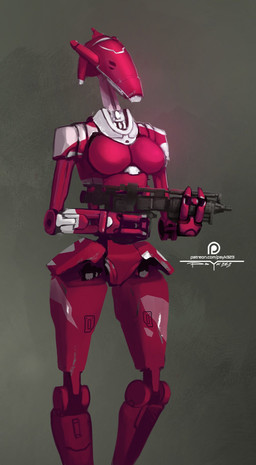 3_fingers battle_droid breasts doll_joints featureless_breasts featureless_crotch female front_view gun hi_res holding_object machine multicolored_skin not_furry portrait psyk323 ranged_weapon red_skin robot solo star_wars three-quarter_portrait weapon wide_hips
Rating: Safe
Score: 7
User: AbiCordo
Date: May 25, 2018 3_fingers battle_droid breasts doll_joints featureless_breasts featureless_crotch female front_view gun hi_res holding_object machine multicolored_skin not_furry portrait psyk323 ranged_weapon red_skin robot solo star_wars three-quarter_portrait weapon wide_hips
Rating: Safe
Score: 7
User: AbiCordo
Date: May 25, 2018