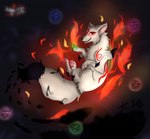 Rating: s
ID: 5400591
Date: 2025-02-27 06:54:43 -0500
Status: active
Score: 19
amaterasu_(okami) astralia_(art) canid canine canis capcom female feral fire fur hi_res issun_(okami) mammal markings okami_(capcom) pawpads paws red_eyes red_markings solo white_body white_fur wolf post #5400591
