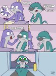 Rating: s
ID: 5268423
Date: 2024-12-26 21:49:18 -0500
Status: active
Score: 53
anthro antlers asinus bedfellows bodily_fluids canid canine canis comic crying dialogue digital_media_(artwork) domestic_cat domestic_dog donkey duo english_text equid equine fatigue_(bedfellows) felid feline felis fur green_body green_fur grey_body grey_fur hi_res horn hybrid is_that_your_fucking_fursona?_that's_cringe jackalope lagomorph male mammal meme mirror multicolored_body multicolored_fur purple_body purple_fur sheen_(bedfellows) simple_background tail tears text two_tone_body two_tone_fur wiener-fag post #5268423