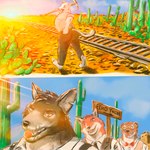 Rating: s
ID: 5550063
Date: 2025-05-05 03:16:37 -0400
Status: active
Score: 17
1:1 anthro butt canid canine canis clifford cougar coyote echo_(series) echo_project felid feline fox group hi_res humanoid i_put_the_new_forgis_on_the_jeep kowloon7050 male male/male mammal meme murdoch_byrnes mustelid pickaxe ralph_walker samuel_ayers the_smoke_room william_adler post #5550063